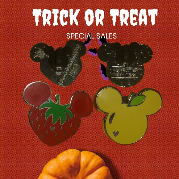 2 Bundle Mickey Mouse Pins - Picture 3 of 7